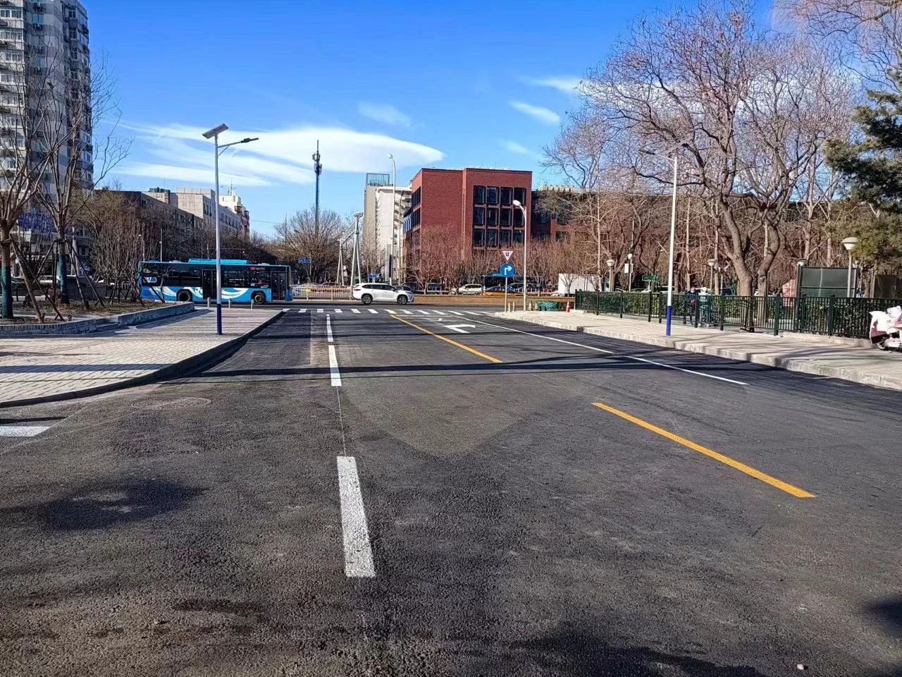 壁街市政道路建设工程实现局部通车